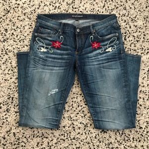 Driftwood Audrey Embroidered Jeans